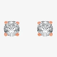 Deluxe Collection 1/2 CT. T.W. Natural White Diamond 14K Gold 3.8mm Stud Earrings