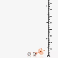 Deluxe Collection 1/4 CT. T.W. Natural White Diamond 14K Gold 3.2mm Stud Earrings