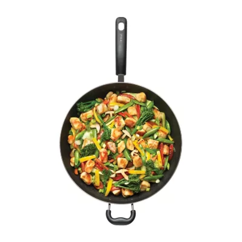 T-Fal Essentials 14" Aluminum Non-Stick Wok