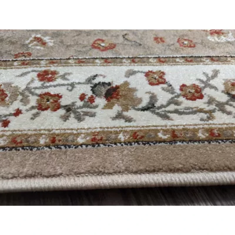 Como Floral Traditional Oriental Indoor Rectangular Area Rug