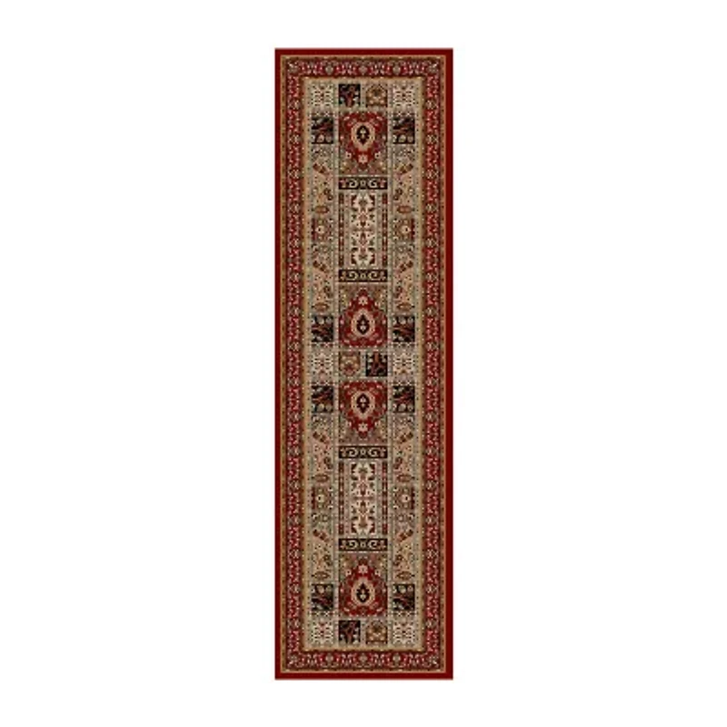 Como Panel Kerman Traditional Oriental Indoor Rectangular Runner
