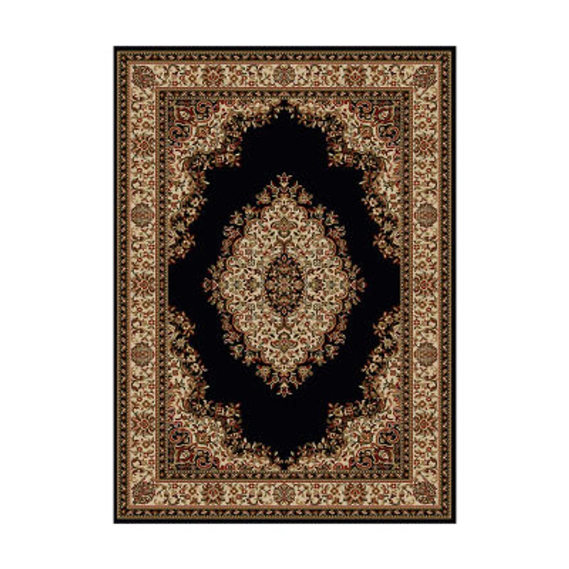 Como Medallion Traditional Oriental 39"X60" Indoor Rectangular Accent Rug