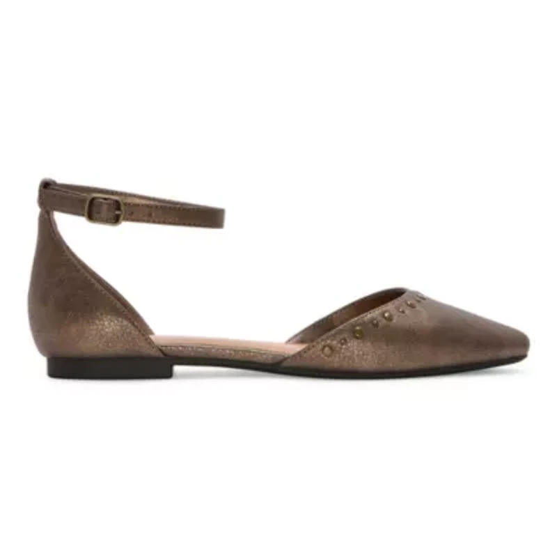 a.n.a Darell Womens Round Closed Toe Ballet Flats