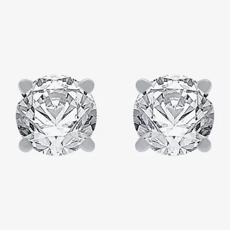 5/8 CT. T.W. Natural White Diamond 10K Gold 4.3mm Round Stud Earrings