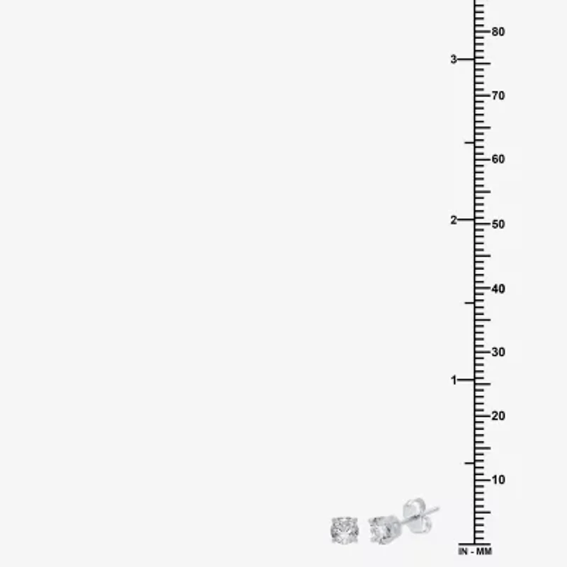 Ever Star 5/8 CT. T.W. Lab-Grown (G / SI1-SI2) Diamond Round Stud Earrings 10K or 14K Gold