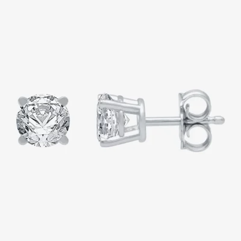 Ever Star 5/8 CT. T.W. Lab-Grown (G / SI1-SI2) Diamond Round Stud Earrings 10K or 14K Gold