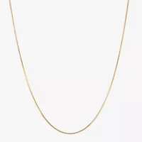 Made in Italy Womens 24K Gold Over Silver 20 Inch Snake Chain Necklace