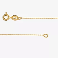 Made in Italy Womens 24K Gold Over Silver 18 Inch Fashion Chain Necklace