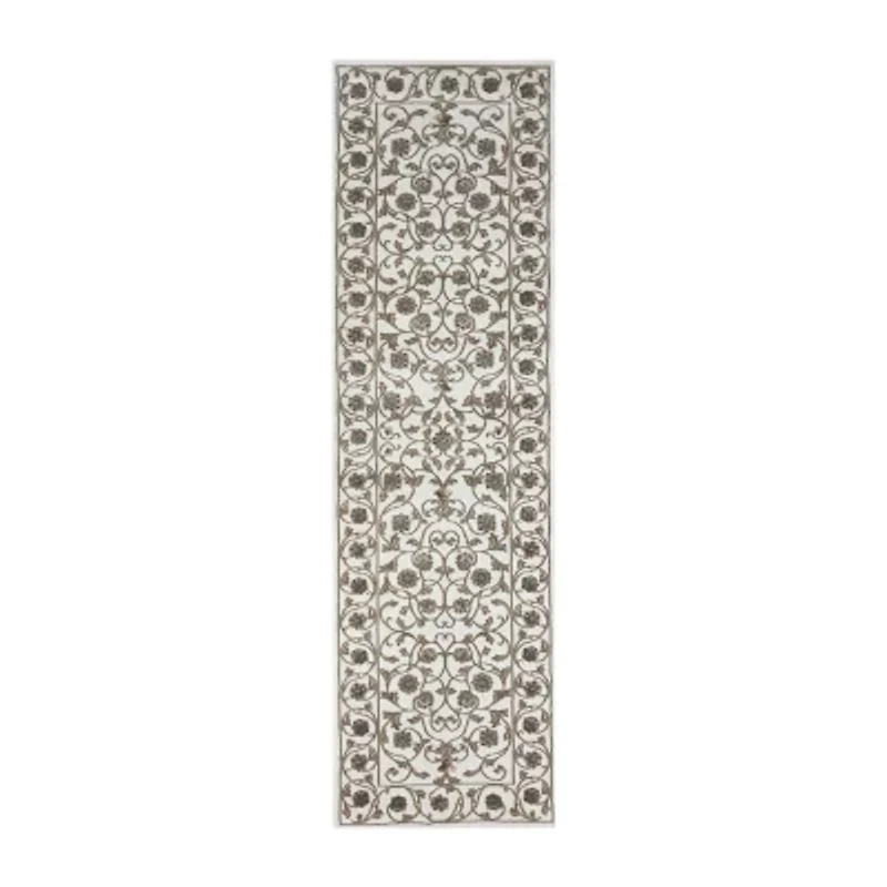 Radici Pisa Arabesque Traditional Oriental 26"X91" Indoor Rectangular Runner