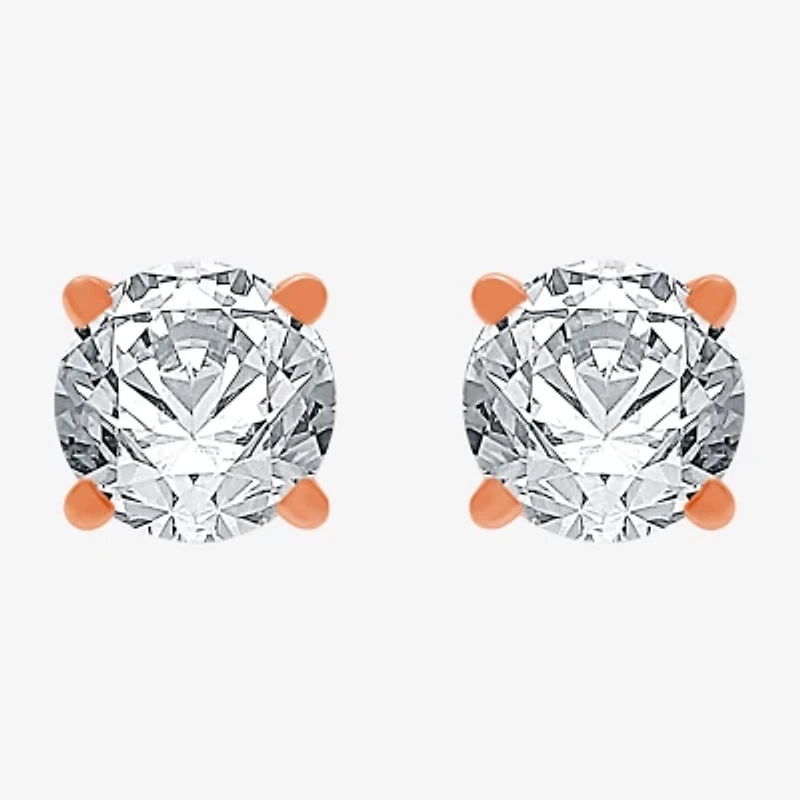 5/8 CT. T.W. Natural White Diamond 10K Gold 4.3mm Stud Earrings