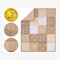 The Peanutshell Boho Celestial 3-pc. Crib Bedding Set