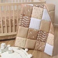 The Peanutshell Boho Celestial 3-pc. Crib Bedding Set