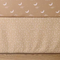 The Peanutshell Boho Celestial 3-pc. Crib Bedding Set