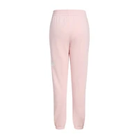 adidas Toddler Girls Cinched Mid Rise Regular Fit Fleece Jogger Pant