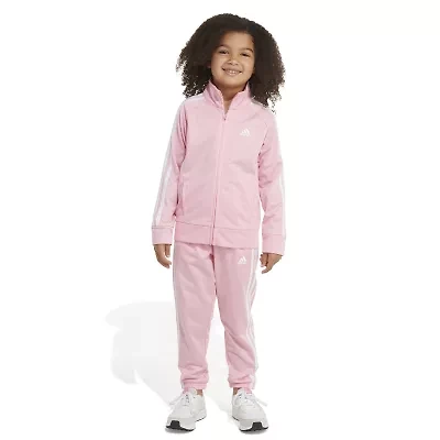 adidas Little Girls 2-pc. Track Suit