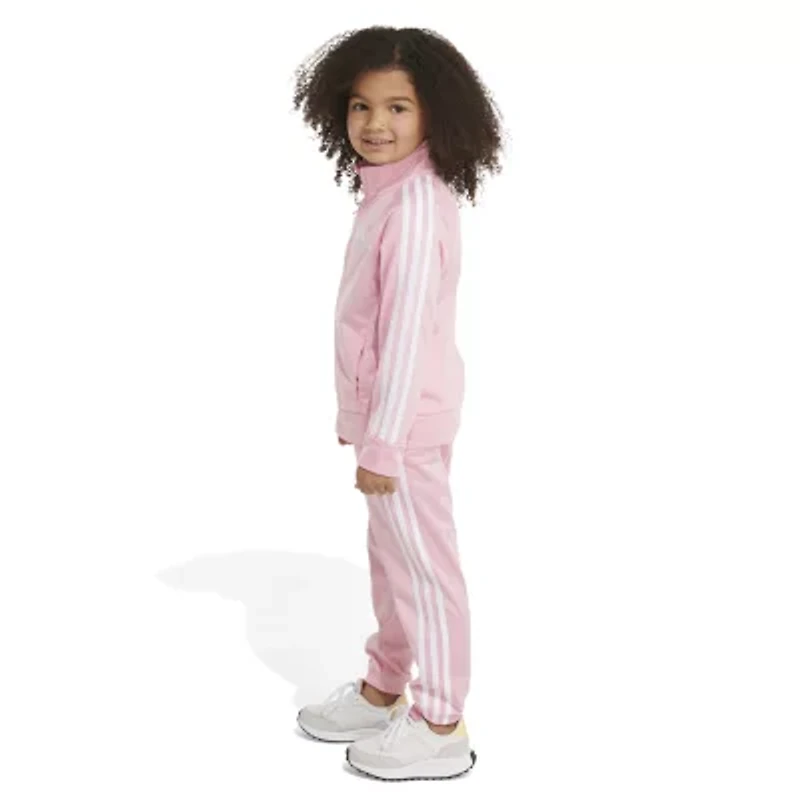 adidas Little Girls 2-pc. Track Suit
