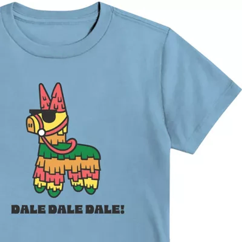 Pinata Little & Big Kid Boys Crew Neck Short Sleeve Regular Fit Graphic T-Shirt
