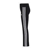 adidas Big Kid Girls Comfort Waistband Cuffed Mid Rise Regular Fit Flat Front Pant