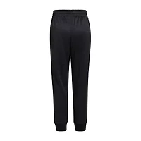 adidas Little Boys Cuffed Mid Rise Regular Fit Fleece Jogger Pant