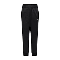 adidas Little Boys Cuffed Mid Rise Regular Fit Fleece Jogger Pant