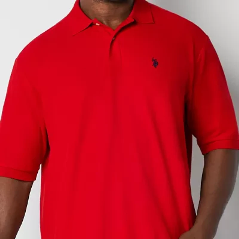 U.S. Polo Assn. Big and Tall Mens Regular Fit Short Sleeve Shirt