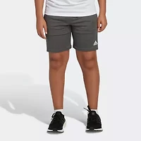 adidas Big Kid Boys Adjustable Waist Mid Rise Knit Pull-On Short