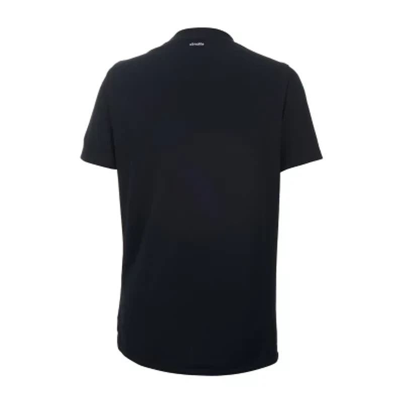 adidas Big Kid Boys Crew Neck Short Sleeve Regular Fit Graphic T-Shirt