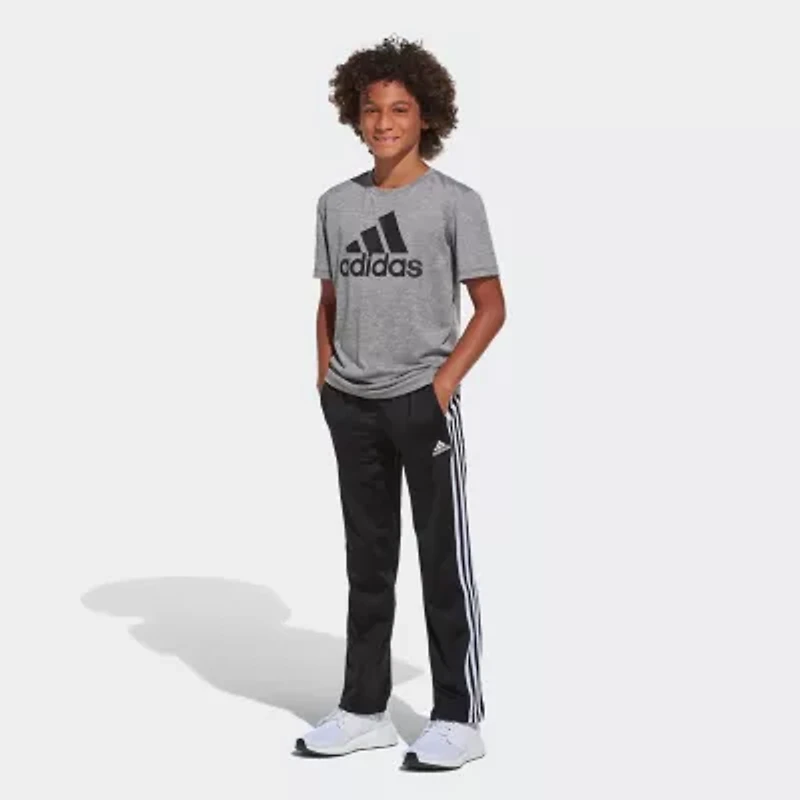 adidas Big Kid Boys Crew Neck Short Sleeve Regular Fit Graphic T-Shirt