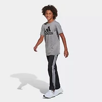 adidas Big Kid Boys Crew Neck Short Sleeve Regular Fit Graphic T-Shirt