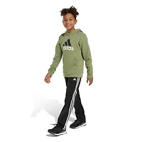 adidas Big Kid Boys Long Sleeve Fleece Active Hoodie