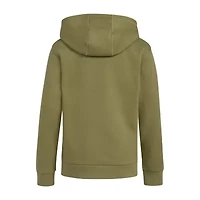 adidas Big Kid Boys Long Sleeve Fleece Active Hoodie