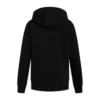 adidas Big Kid Boys Long Sleeve Embroidered Fleece Active Hoodie