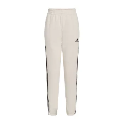 adidas Big Kid Boys Cuffed Mid Rise Regular Fit Jogger Pant