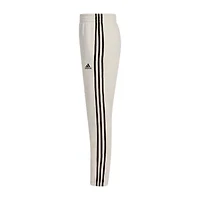adidas Big Kid Boys Cuffed Mid Rise Regular Fit Fleece Jogger Pant