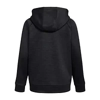 adidas Big Kid Boys Fleece Hooded Midweight Jacket