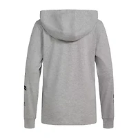 adidas Big Kid Boys Hooded Long Sleeve Active T-Shirt