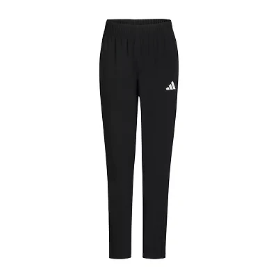 adidas Big Kid Boys Mid Rise Tapered Drawstring Pant