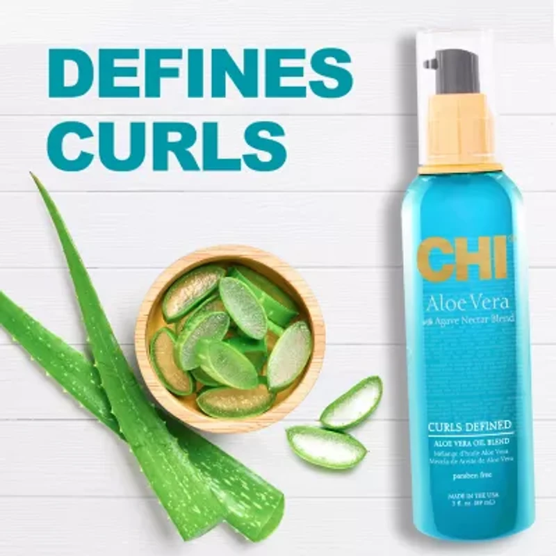 Chi Styling Aloe Vera With Agave Hair Oil 3 oz.