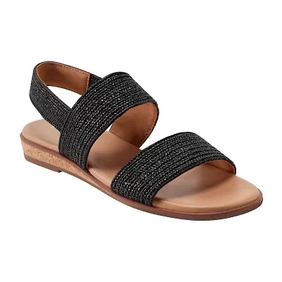 Easy Spirit Womens Lana Flat Sandals