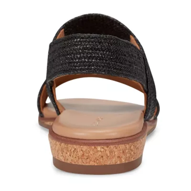 Easy Spirit Womens Lana Flat Sandals
