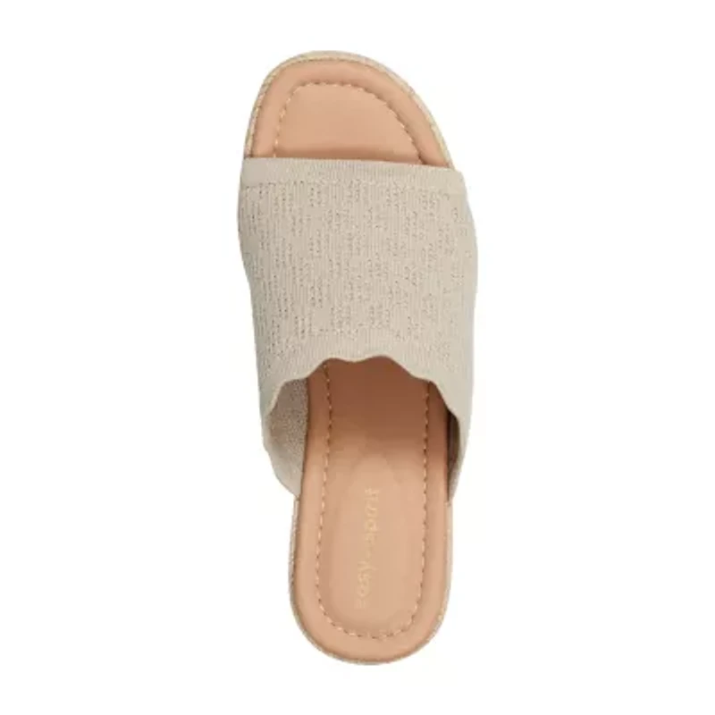 Easy Spirit Womens Samari Wedge Sandals
