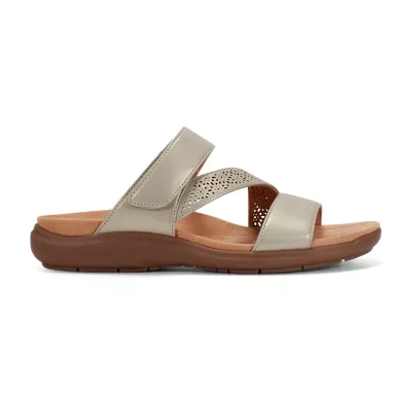 Easy Spirit Womens West Slide Sandals