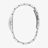 Caravelle Designed By Bulova Womens Silver Tone Stainless Steel Bracelet Watch 43l224