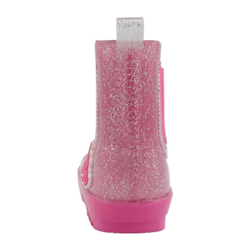 Toddler Girls Barbie Flat Heel Rain Boots