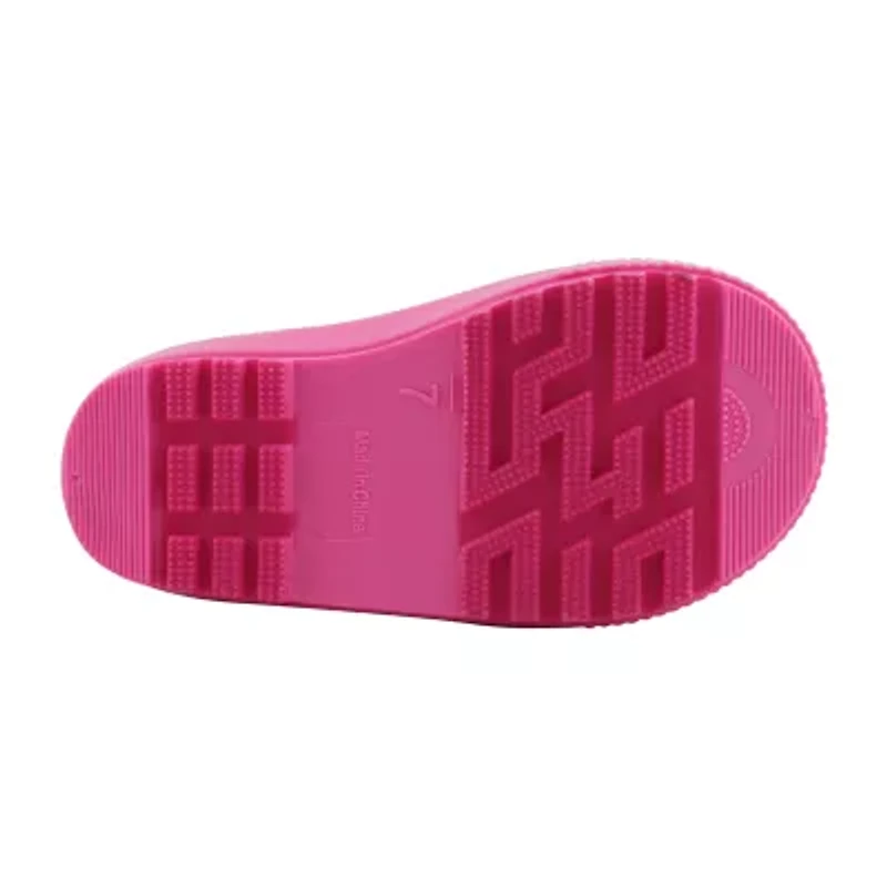 Toddler Girls Barbie Flat Heel Rain Boots