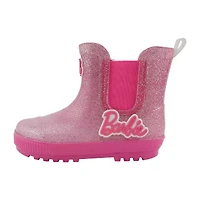 Toddler Girls Barbie Flat Heel Rain Boots
