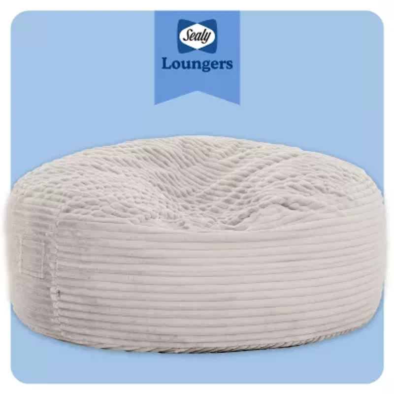 Sealy® Bala Corduroy Memory Foam Bean Bag Chair