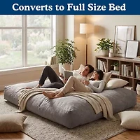 Sealy® Teddy 2-in-1 Memory Foam Bean Bag Chair