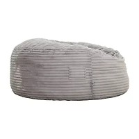 Sealy® Kade Corduroy Memory Foam Bean Bag Chair