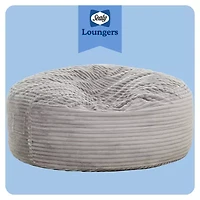 Sealy® Kade Corduroy Memory Foam Bean Bag Chair
